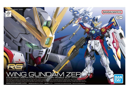 Bandai Gundam 1/144 RG Wing Gundam Zero Model Kit Figure (2025)