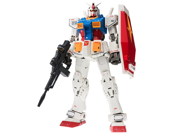 Bandai Gundam Fix Figuration Metal Composite RX-78-02 Gundam 40th Anniversary Version Action Figure White