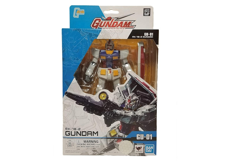 Bandai Gundam Universe GU-01 RX-78-2 Gundam Action Figure White