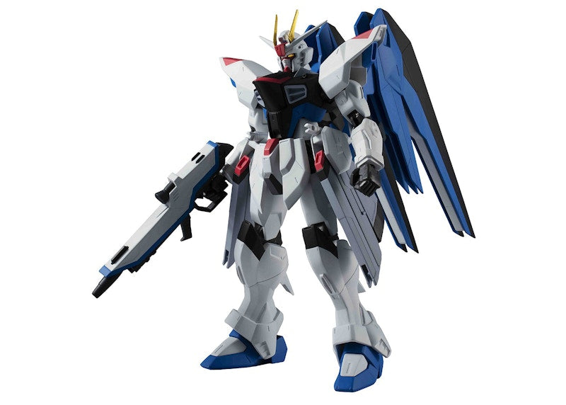 Bandai Gundam Universe Mobile Suit Gundam Seed Zgmf-X10A Freedom Gundam Figure (Blue) Figure Blue