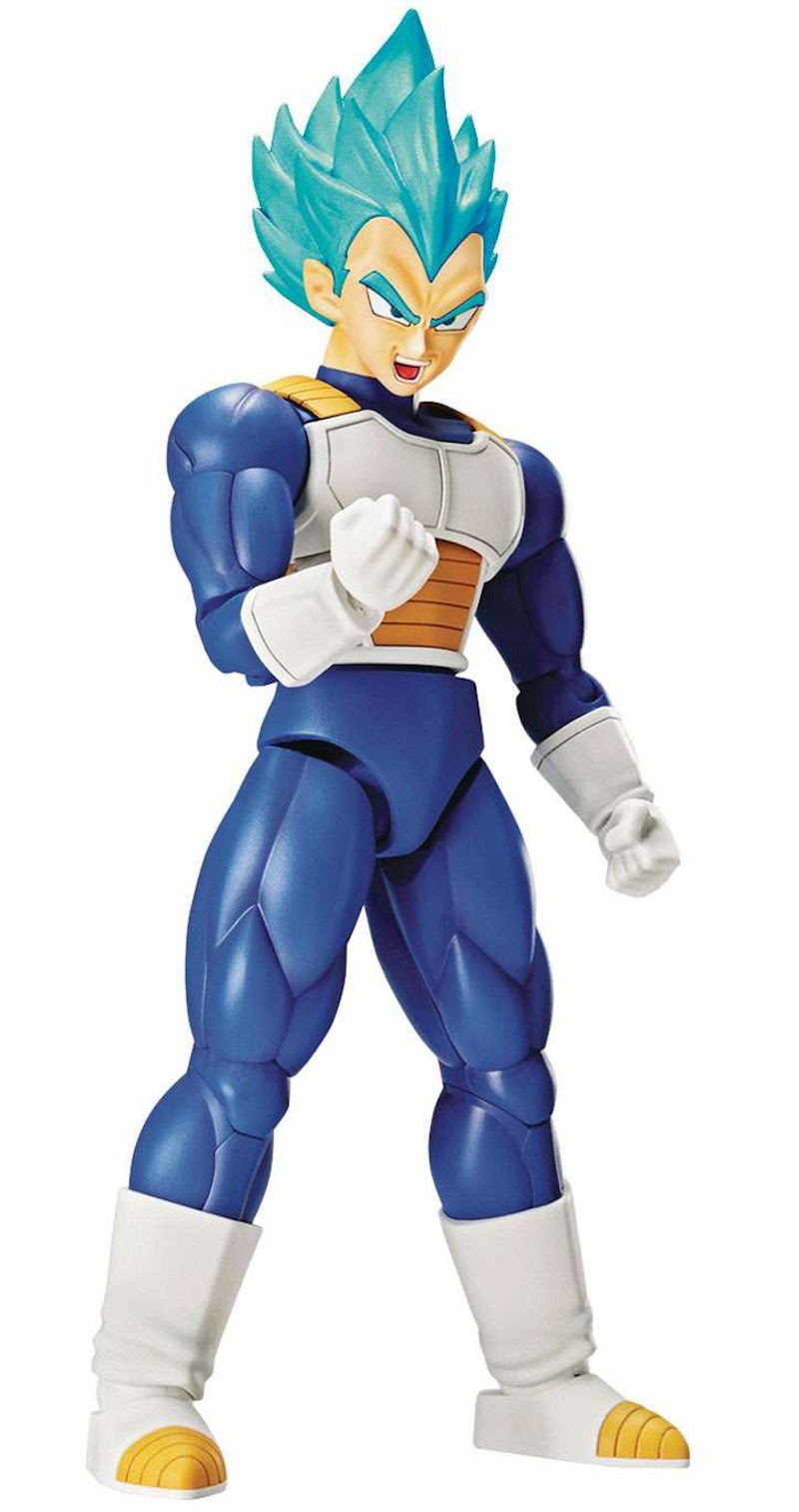 Bandai Hobby Dragon Ball-Rise Standard Super Saiyan God Super Saiyan Vegeta Model Kit Figure
