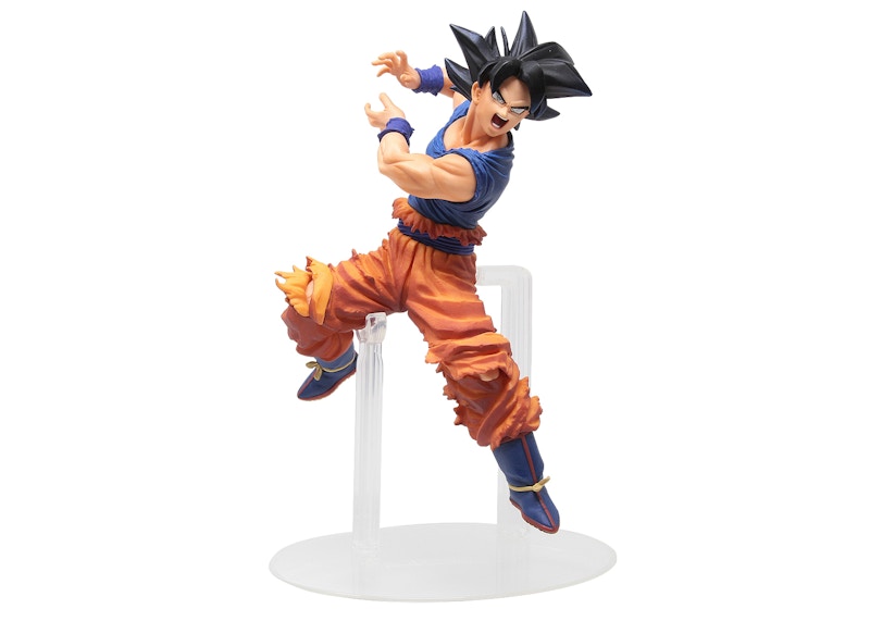 Bandai Ichiban Kuji Dragon Ball Dokkan Battle Son Goku Ultra Instinct Action Figure Orange