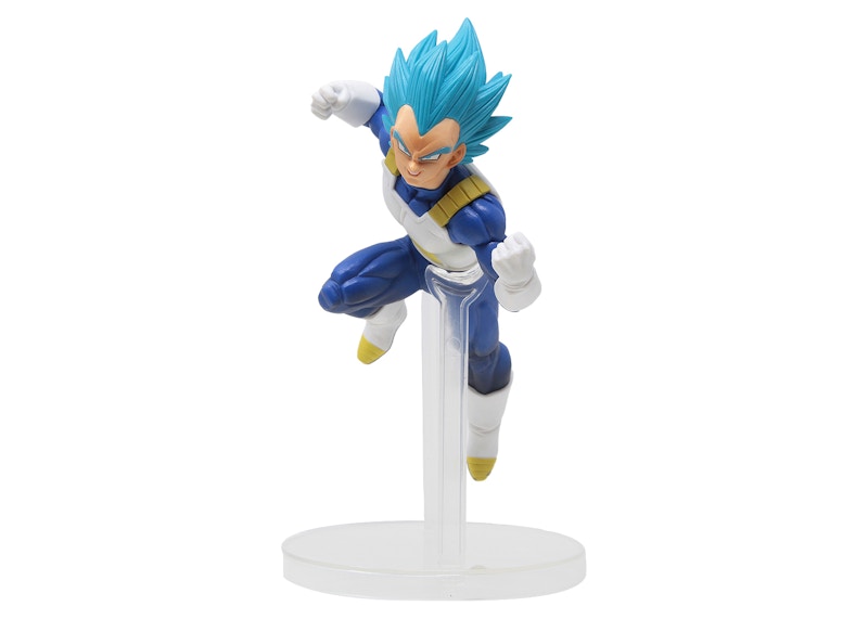 Bandai Ichiban Kuji Dragon Ball Dokkan Battle Super Saiyan Blue Vegeta Action Figure Blue