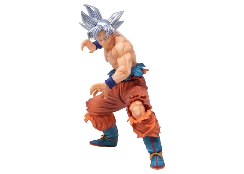 Bandai Ichiban Kuji Dragon Ball Son Goku Ultra Instinct Ultimate Version Action Figure Silver