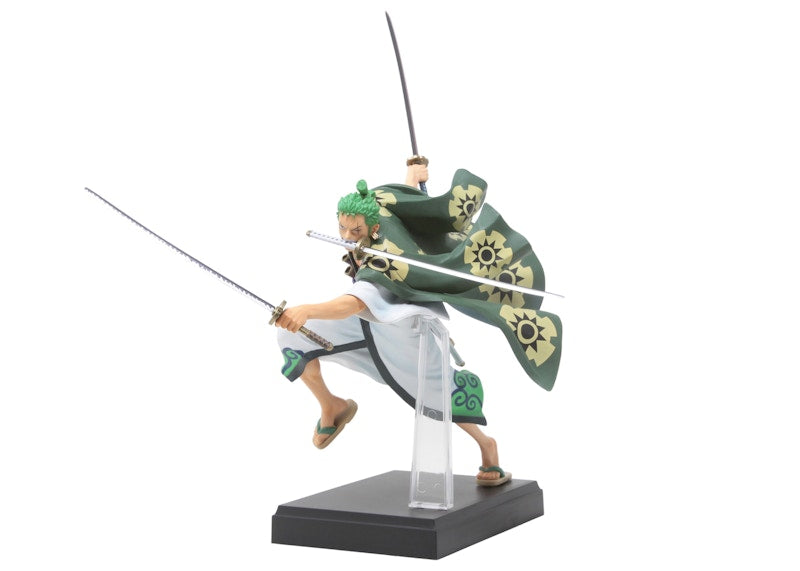 Bandai Ichiban Kuji One Piece Full Force Zorojuro Action Figure Green