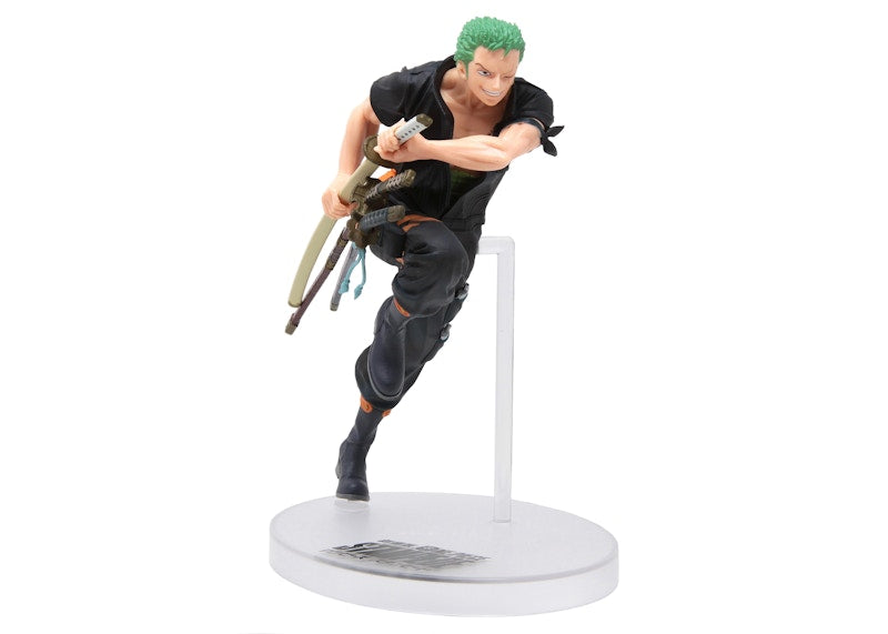 Banpresto Ichiban Kuji One Piece Stampede Roronoa Zoro Action Figure Green