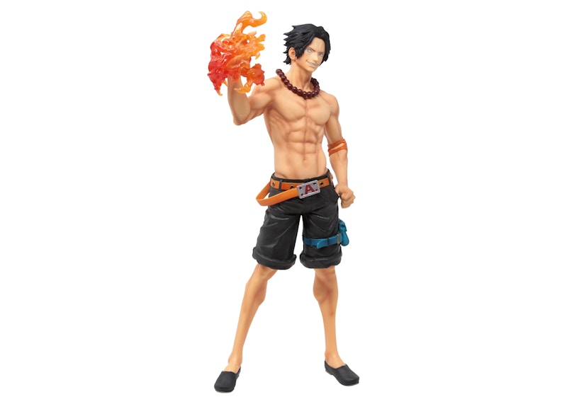 Banpresto Ichiban Kuji One Piece The Bonds of Brothers Portgas D Ace Action Figure Tan
