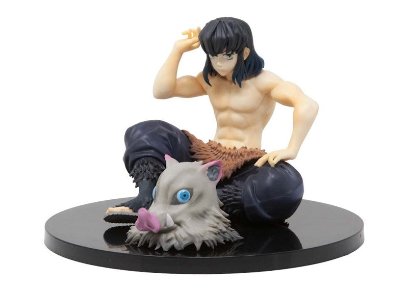 Bandai Ichibansho Demon Slayer Kimetsu No Yaiba Inosuke Hashibira Tengen Uzui Is Here! Figure Tan