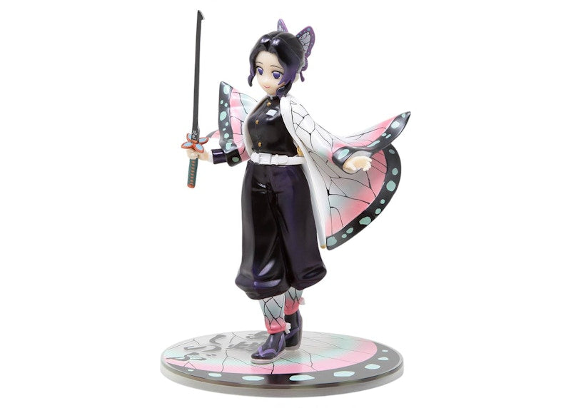Bandai Ichibansho Demon Slayer Kimetsu No Yaiba Shinobu Kocho Pearl White Color Action Figure Purple