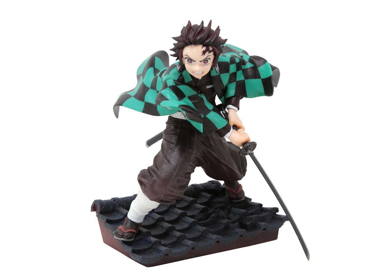 Bandai Ichibansho Demon Slayer Kimetsu No Yaiba Tanjiro Kamado Tengen Uzui Is Here! Figure Green