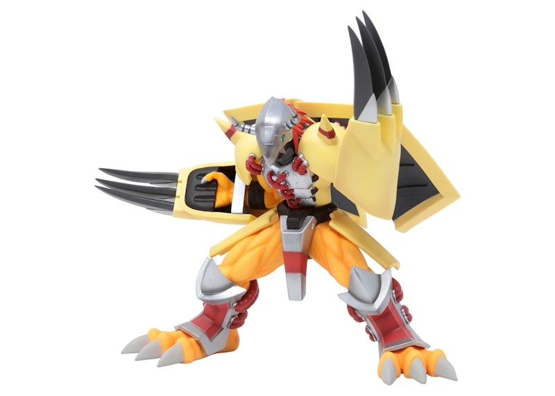 Bandai Ichibansho Digimon Adventure Wargreymon Action Figure Yellow