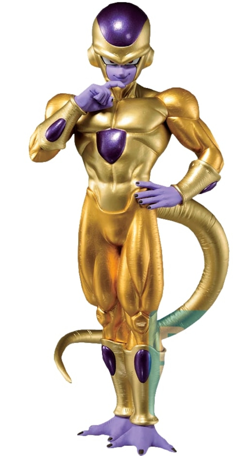 Bandai Ichibansho Dragon Ball Super Super Golden Frieza Back To The Film Figure Gold