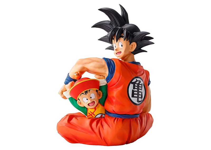 Bandai Ichibansho Dragon Ball Z Goku And Gohan Action Figure Orange