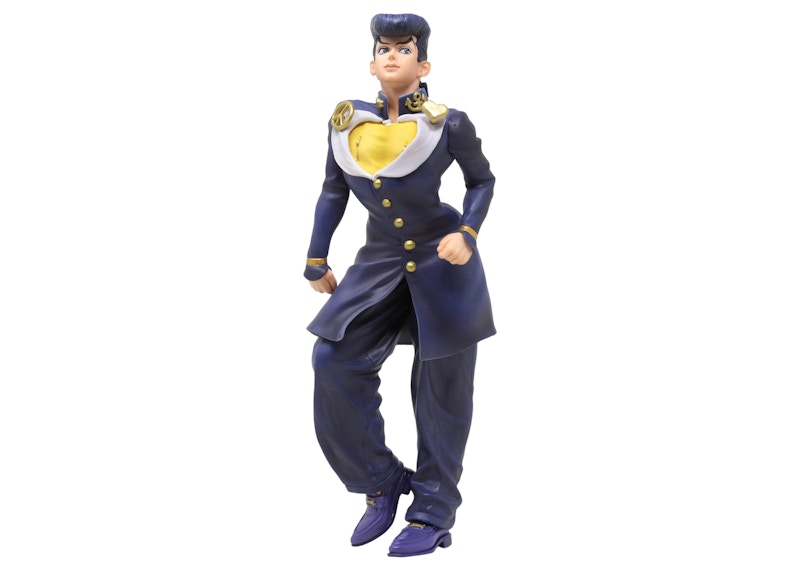 Bandai Ichibansho JoJo's Bizarre Adventure Anime Josuke Higashikata Jojo's Assemble Action Figure Navy
