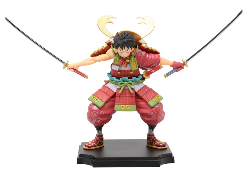 Bandai Ichibansho One Piece Armor Warrior Luffytaro Action Figure Red
