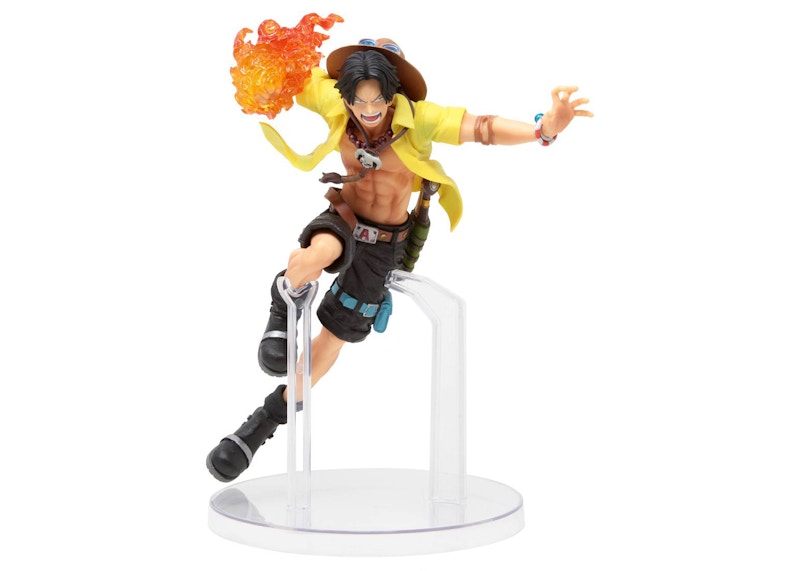 Bandai Ichibansho One Piece Dynamism Of Ha Portgas D. Ace Action Figure Yellow