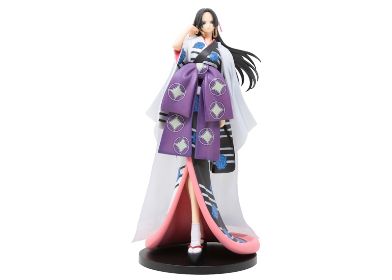 Bandai Ichibansho One Piece Hana Boa Hancock Action Figure White & Purple