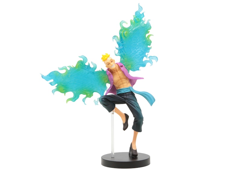 Bandai Ichibansho One Piece Legends Over Time Marco Action Figure Teal
