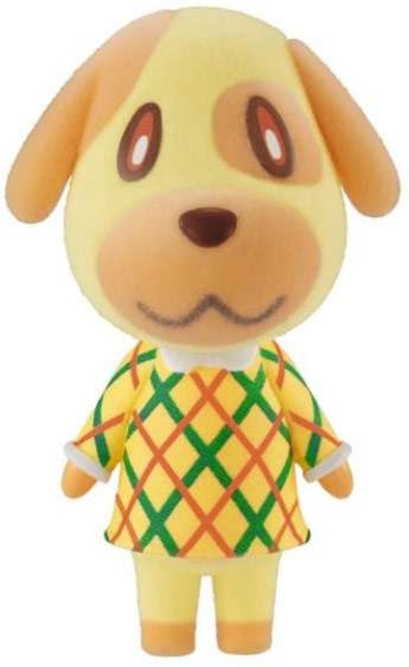 Bandai Japan Animal Crossing Tomodachi Doll Vol 3 Villager Collection Goldie Mini Figures