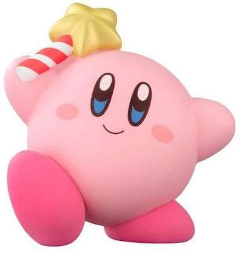 Bandai Japan Bandai Shokugan Kirby Star Rod PVC Figure