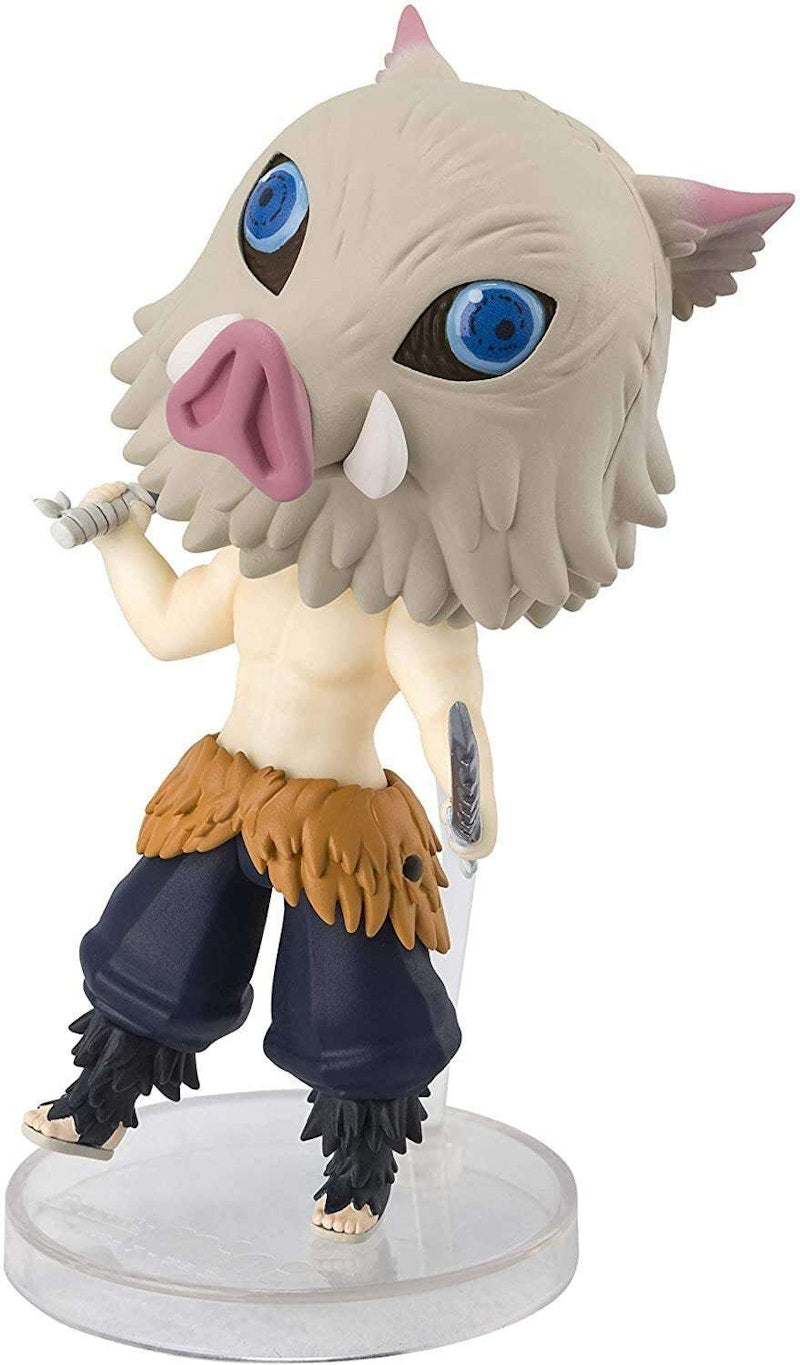 Bandai Japan Demon Slayer: Kimetsu no Yaiba Figuarts Mini Hashibira Inosuke Collectible PVC Figure