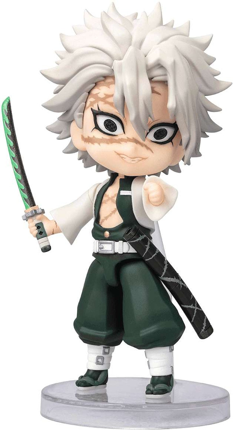 Bandai Japan Demon Slayer: Kimetsu no Yaiba Figuarts Mini Shinasugawa Sanemi Collectible PVC Figure
