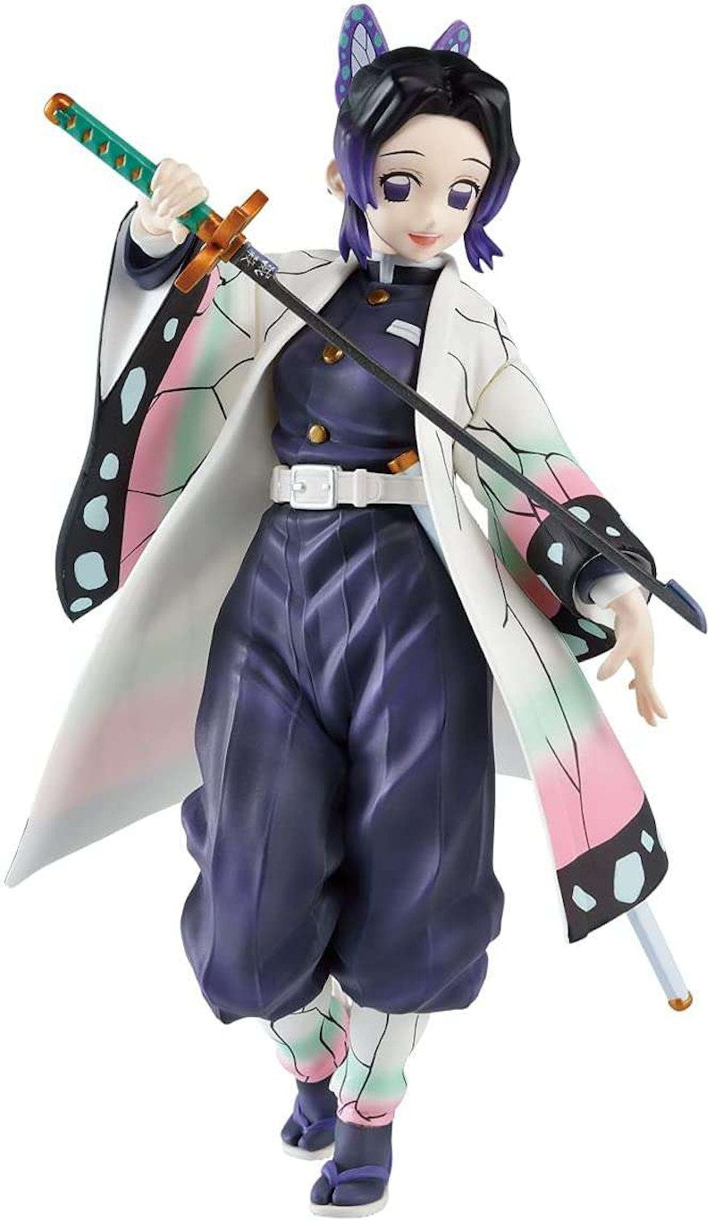 Bandai Japan Demon Slayer: Kimetsu no Yaiba Ichiban Shinobu Kocho Proceed With Unbreakable Heart And Sword Collectible PVC Figure