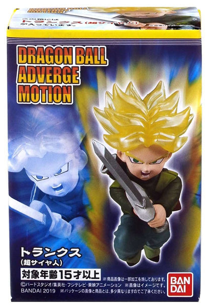 Bandai Japan Dragon Ball Adverge Motion Wave 1 Future Super Saiyan Trunks Mini Figure