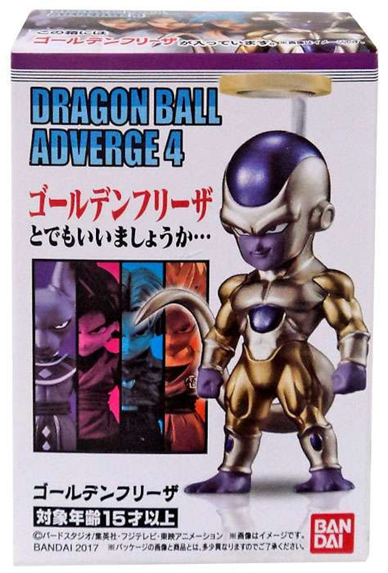 Bandai Japan Dragon Ball Adverge Volume 4 Golden Frieza Mini Figure