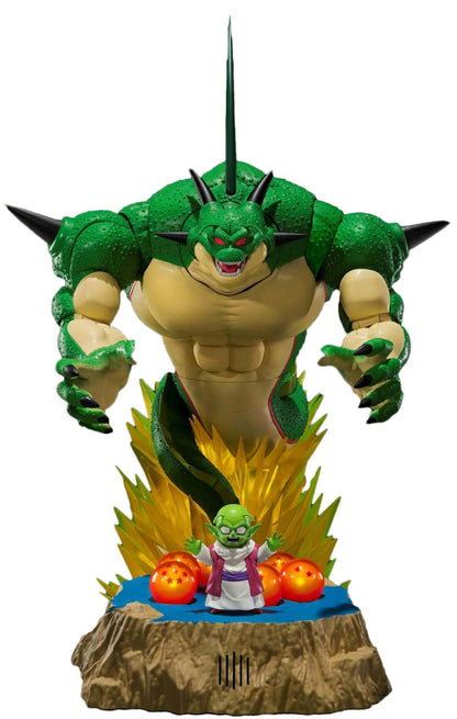 Bandai Japan Dragon Ball GT S.H. Figuarts Porunga & Dende Luminous Dragon Ball Set Come Forth, Genuine Shenron!! Action Figure