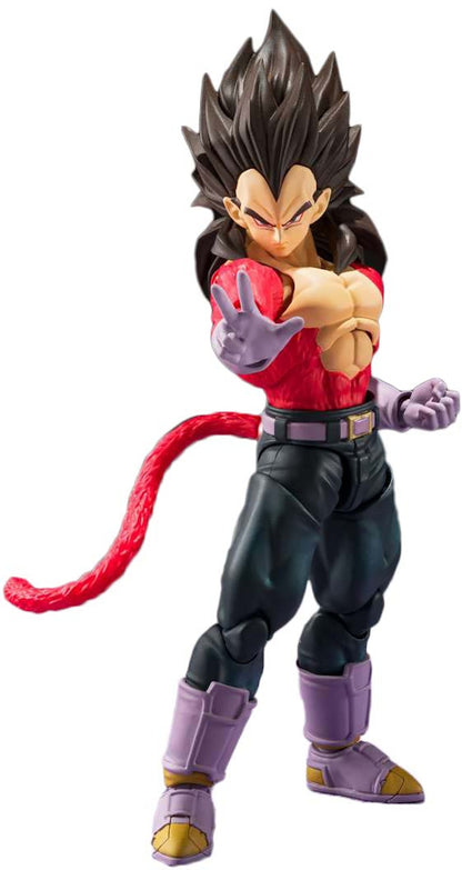 Bandai Japan Dragon Ball GT S.H. Figuarts Super Saiyan 4 Vegeta Battle Clothes Action Figure