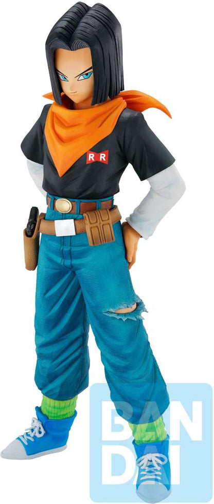Bandai Japan Dragon Ball Ichiban Android 17 Android Fear PX Previews Exclusive Collectible PVC Figure