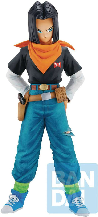 Bandai Japan Dragon Ball Ichiban Android 17 Android Fear PX Previews Exclusive Collectible PVC Figure