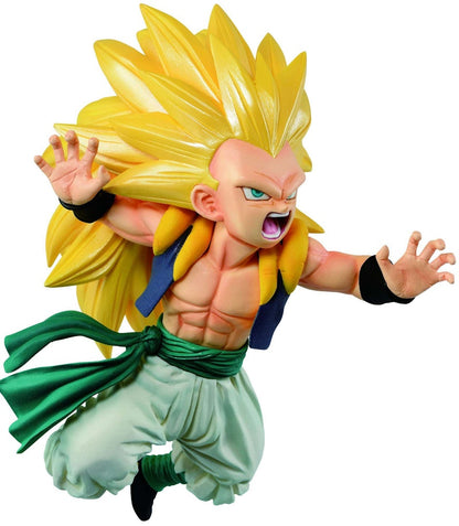 Bandai Japan Dragon Ball Ichiban Super Saiyan 3 Gotenks Rising Fighters Collectible PVC Figure