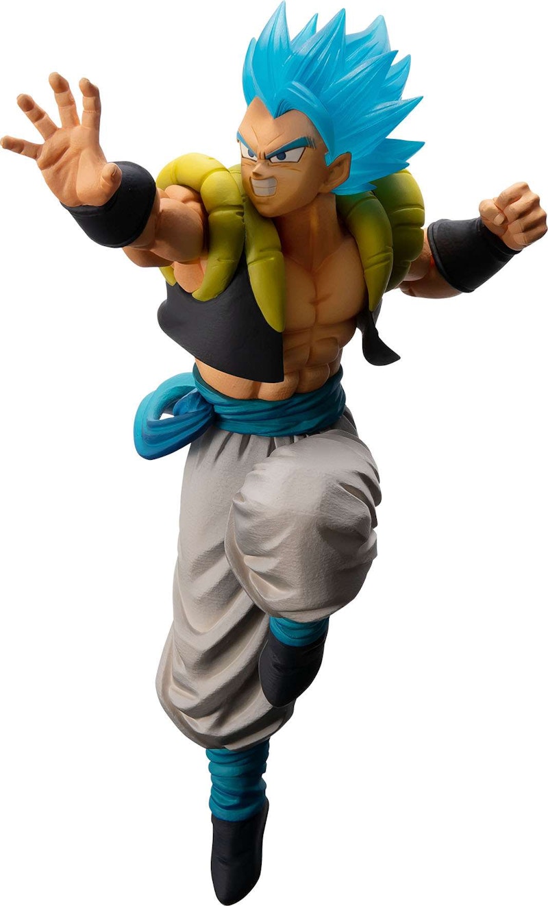 Bandai Japan Dragon Ball Ichiban Super Saiyan God SS Gogeta Collectible PVC Figure