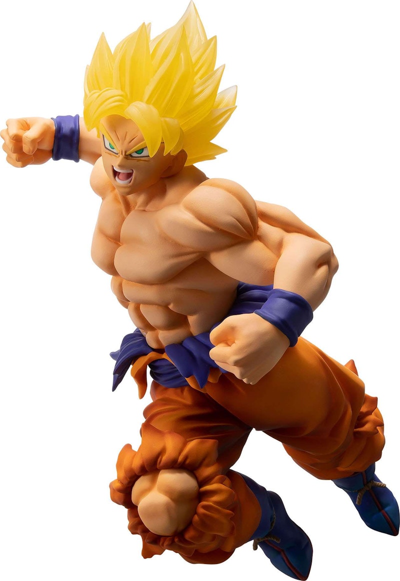 Bandai Japan Dragon Ball Ichiban Super Saiyan Son Goku 93' Collectible PVC Figure