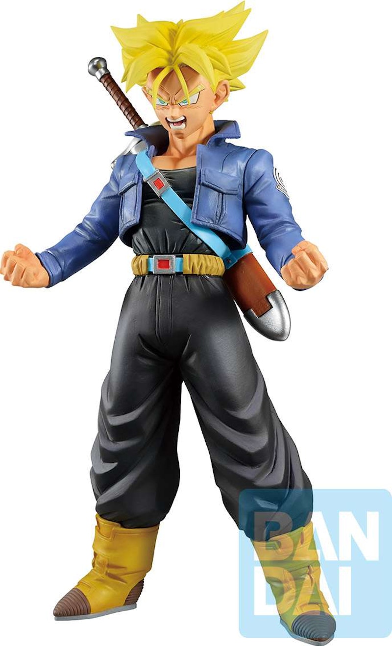Bandai Japan Dragon Ball Ichiban Super Saiyan Trunks Vs Omnibus Ultra Collectible PVC Figure