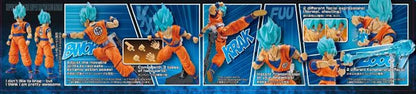 Bandai Japan Dragon Ball-Rise Standard Super Saiyan Blue Son Goku Model Kit Figure