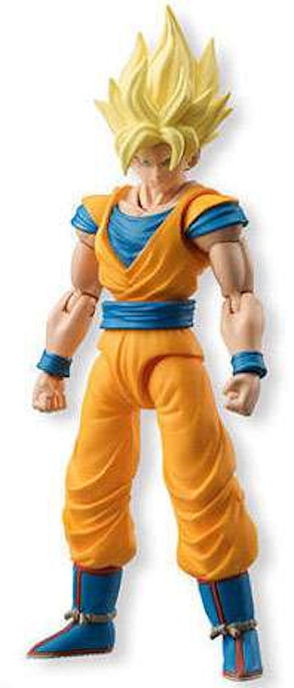 Bandai Japan Dragon Ball Z Shokugan Neo Shodo Super Saiyan Goku PVC Figure
