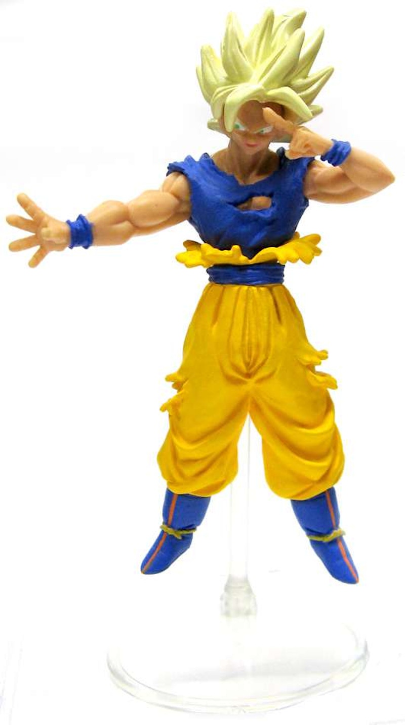 Bandai Japan Dragon Ball Z Super Saiyan Goku Instant Transmission PVC Figure