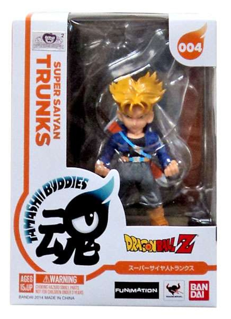 Bandai Japan Dragon Ball Z Tamashii Buddies Super Saiyan Trunks Figure