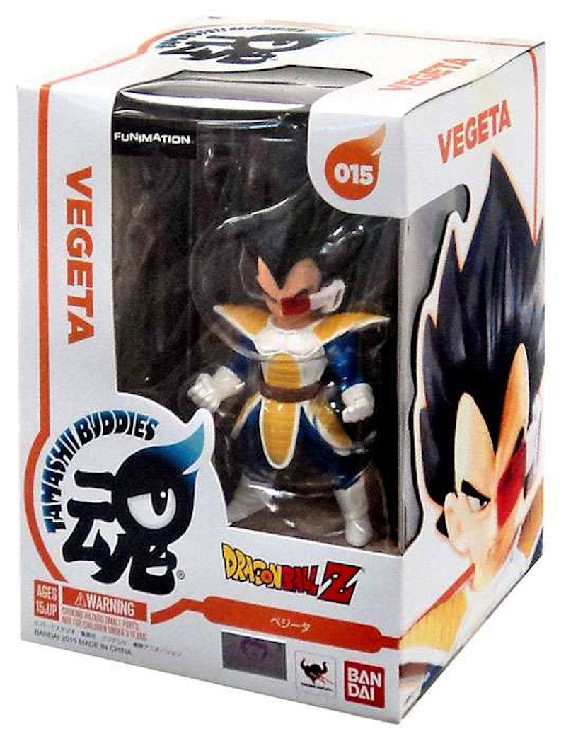 Bandai Japan Dragon Ball Z Tamashii Buddies Vegeta Figure