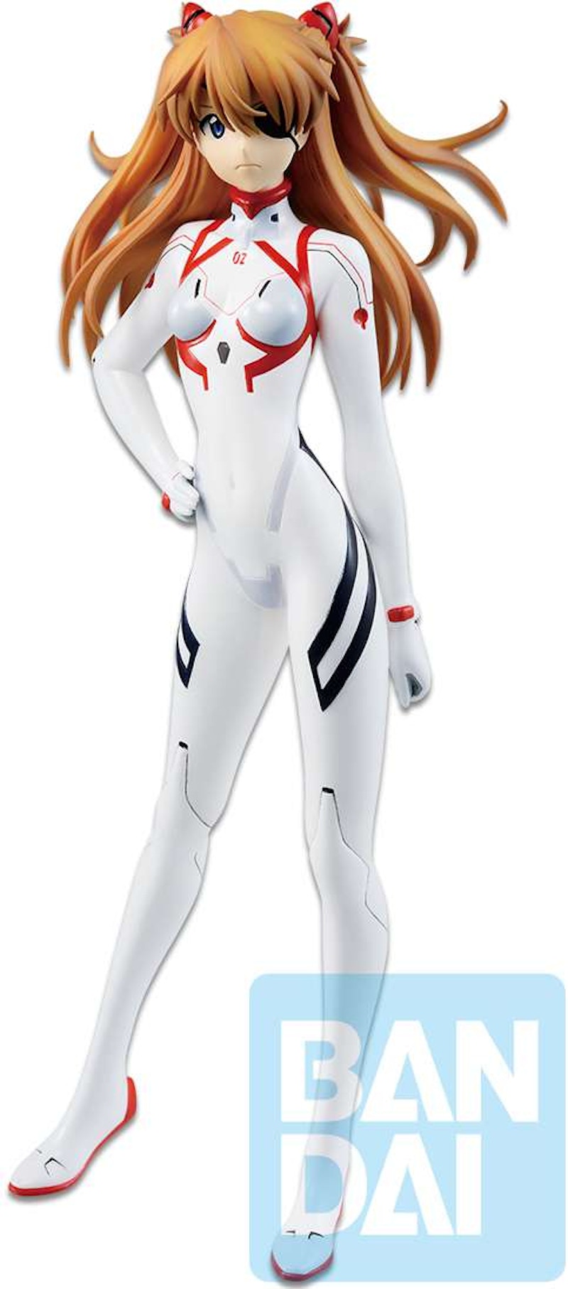 Bandai Japan Evangelion Ichiban Asuka Shikinami Langley Eva-13 Starting! Collectible PVC Figure