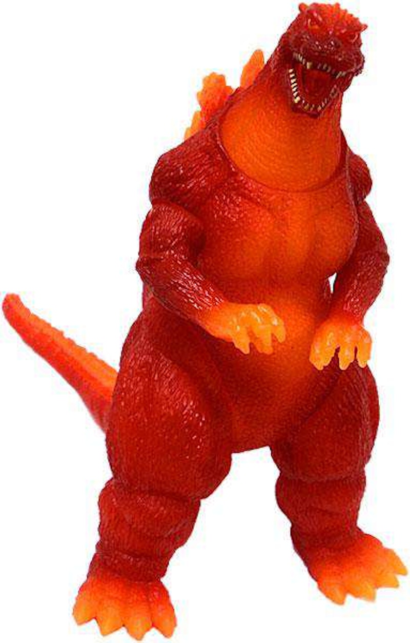 Bandai Japan Godzilla 50th Anniversary Memorialbox Burning Godzilla Godzilla vs. Destroyah Vinyl Figure
