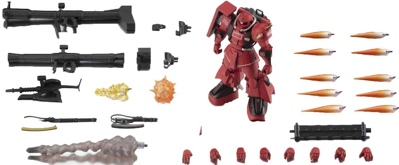 Bandai Japan Gundam Robot Spirits MS-06R-2 Zaku II High Mobility Type Johnny Ridden's Custom Model ver. A.N.I.M.E. Action Figure