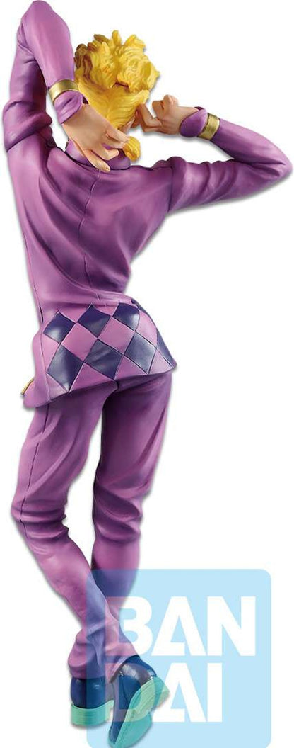 Bandai Japan Jojo's Bizzare Adventure Ichiban Giorno Giovanna Jojo's Assemble Collectible PVC Figure