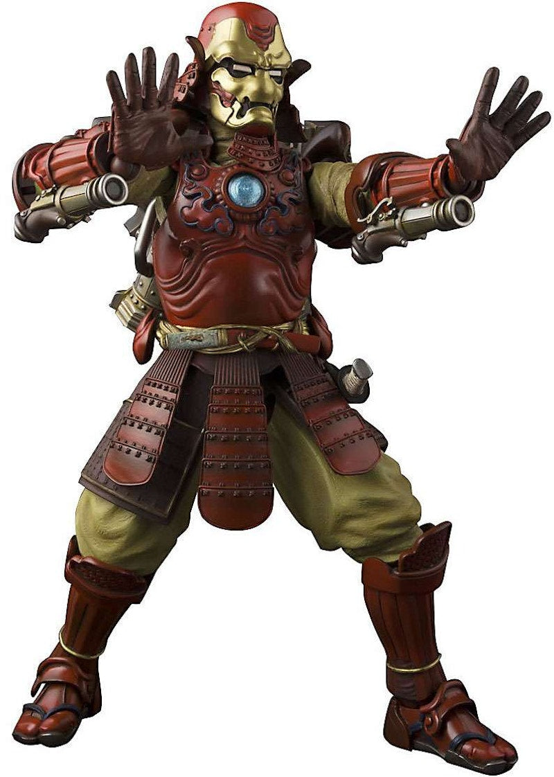 Bandai Japan Marvel Meisho Manga Realization Samurai Iron Man Mark 3 Action Figure