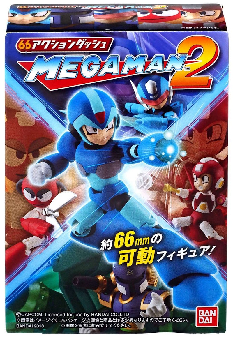Bandai Japan Mega Man Mega Man Legends Shokugan 66 Action Series 2 1 RANDOM Figure Trading Figure Pack
