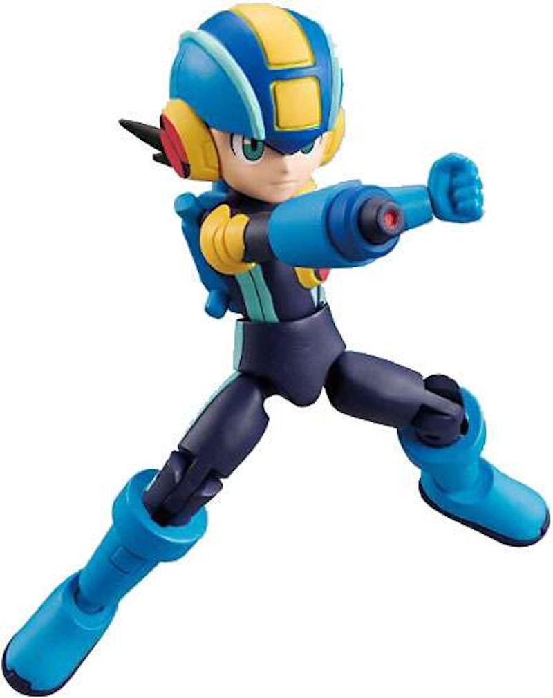 Bandai Japan Mega Man Shokugan 66 Action Series 1 Mega Man.EXE Trading Figure