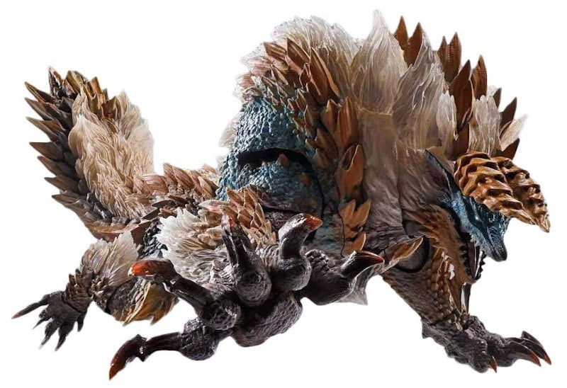 Bandai Japan Monster Hunter World Iceborne S.H. Monsterarts Thunder Wolf Wyvern Zinogre Action Figure